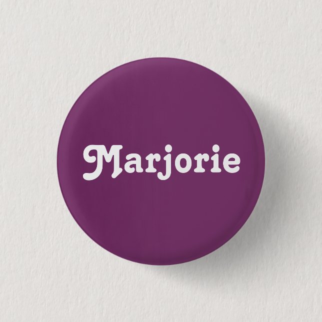 Button Marjorie (Front)