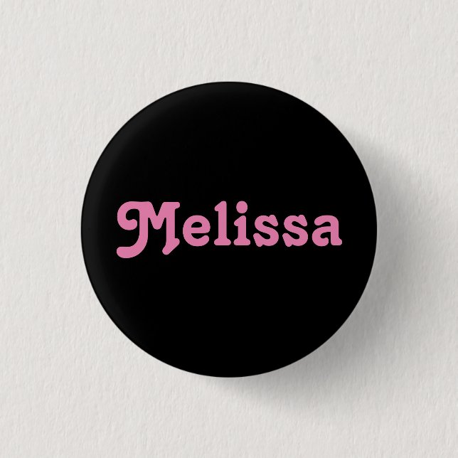Button Melissa (Front)