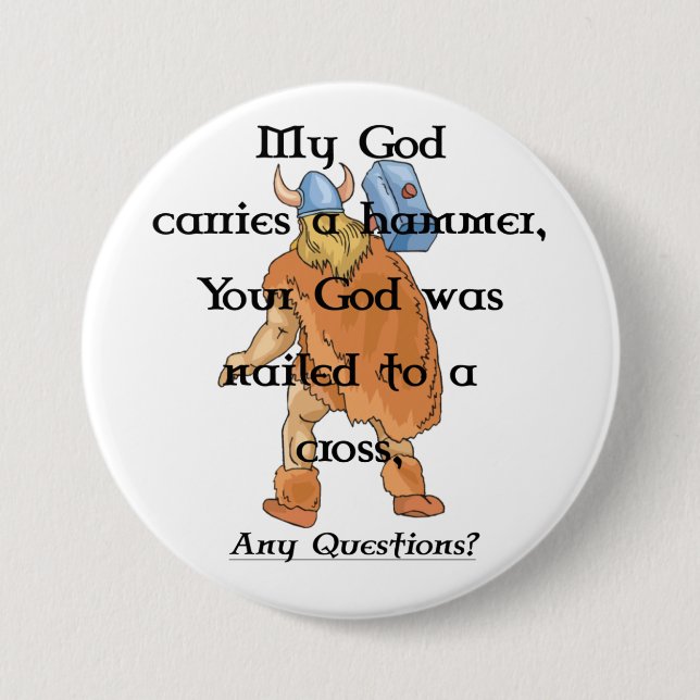 button My God (Front)