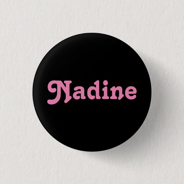 Button Nadine (Front)