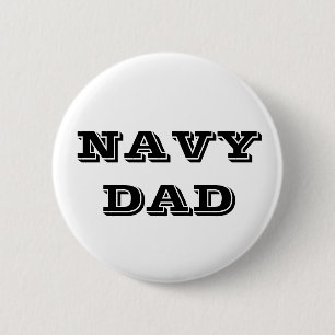Button Navy Dad