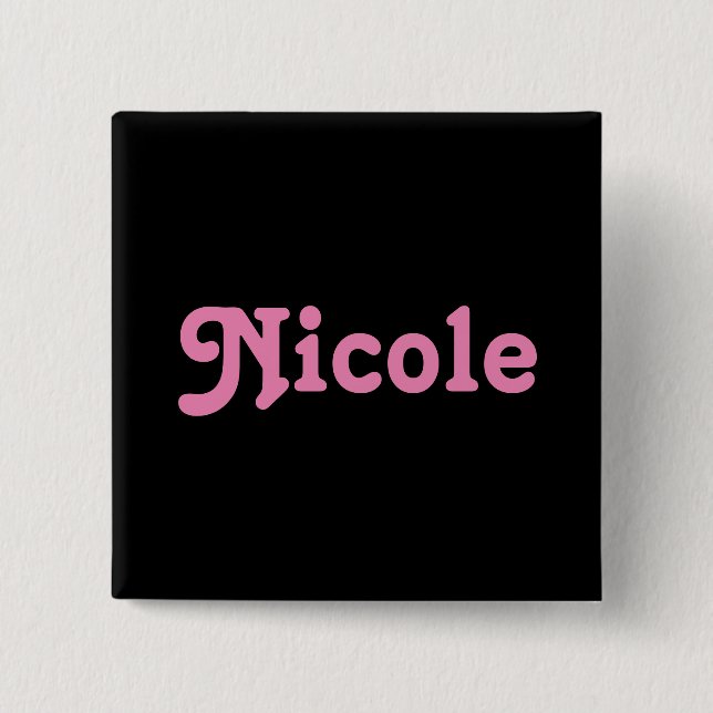 Button Nicole (Front)