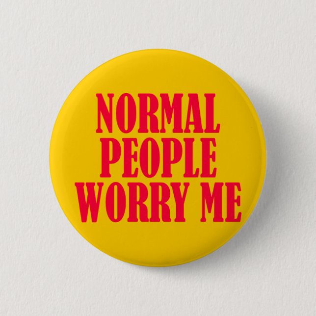 BUTTON_normalpeople 2 Inch Round Button (Front)