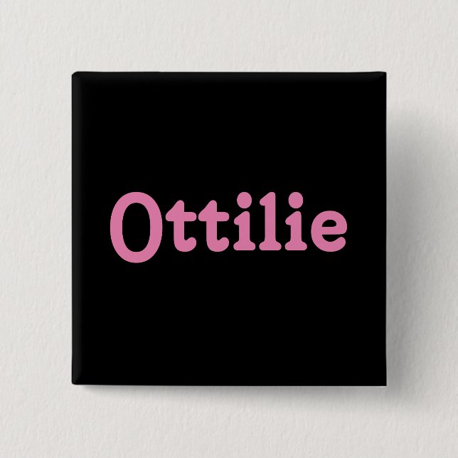 Button Ottilie (Front)