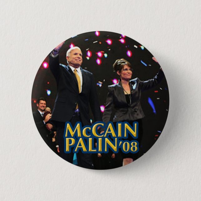 Button Palin McCain (Front)