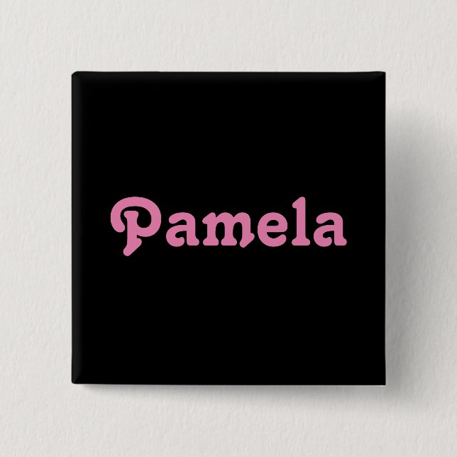 Button Pamela (Front)