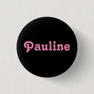 Button Pauline