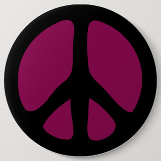 Button: Peace Sign Button