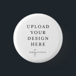 Button Pin 1-1/4" - Small<br><div class="desc">Customize your button pin design in Templett. After you are done editing, download your file in a JPG format (don't forget to turn on the bleed option). Upload your design here by clicking on the blue "Personalize" button.</div>