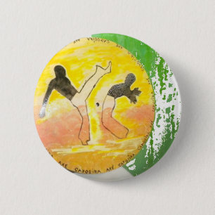 button pin capoeira martial arts axe