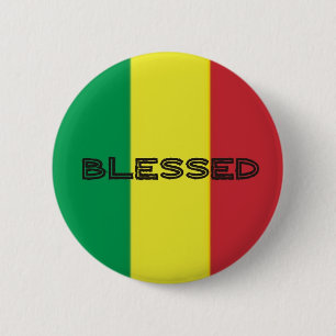 Button Rastafari Blessing 3