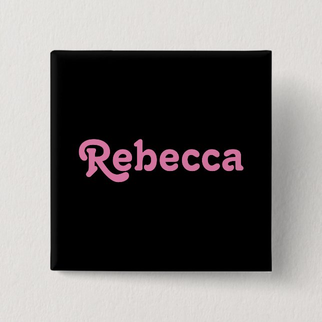 Button Rebecca (Front)