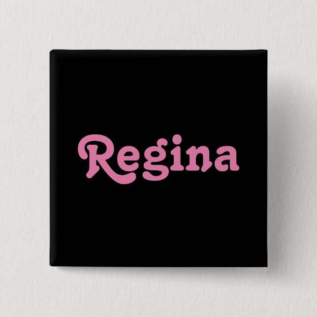 Button Regina (Front)