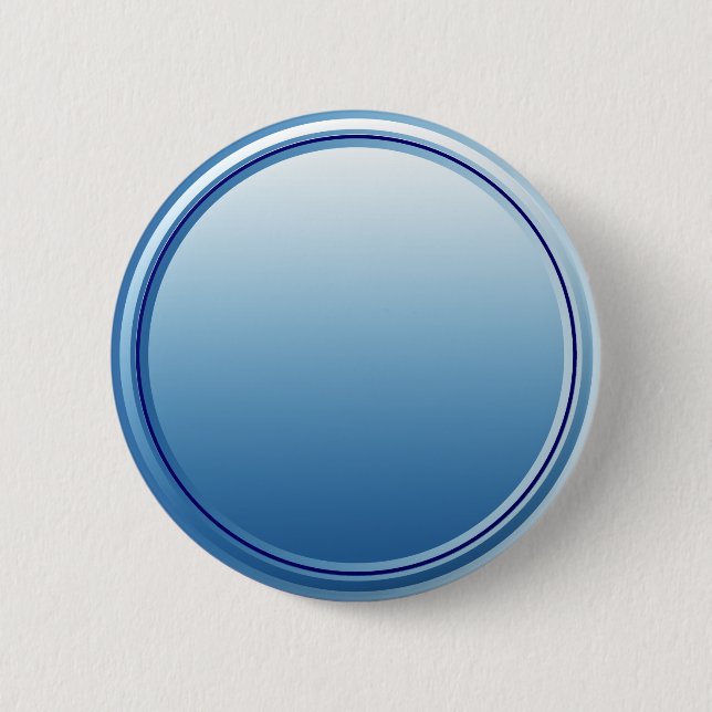 BUTTON ROUND blue gradient + your text (Front)