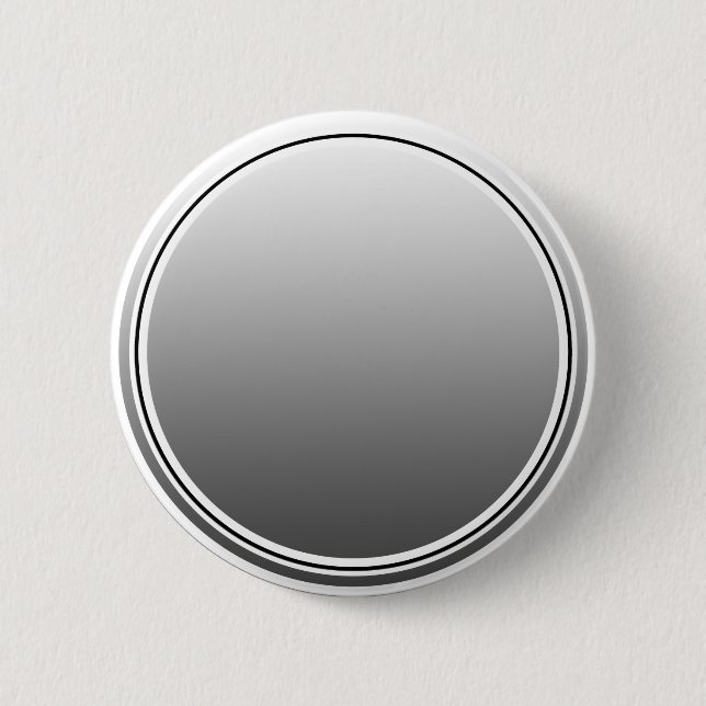 BUTTON ROUND grey gradient + your text (Front)