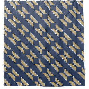BUTTON ROUND stripes blue sand grey