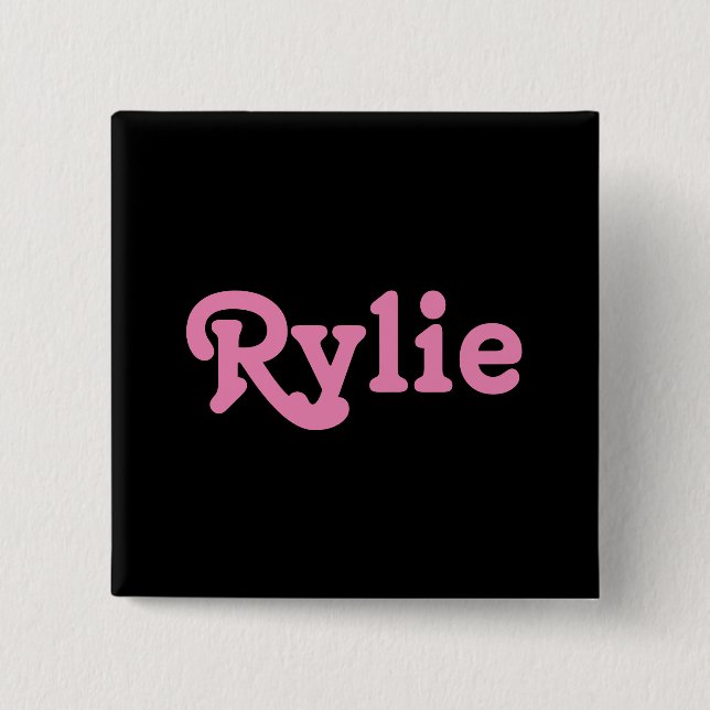 Button Rylie (Front)