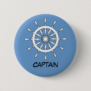 Button - Ships Wheel
