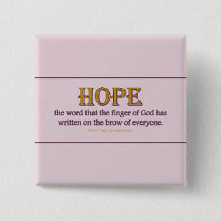 Button Square: Hope
