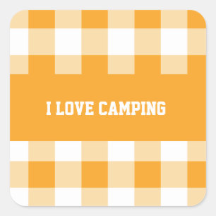 Button Square Sticker