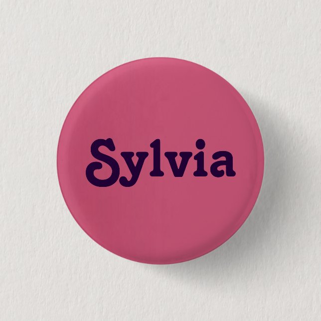Button Sylvia (Front)