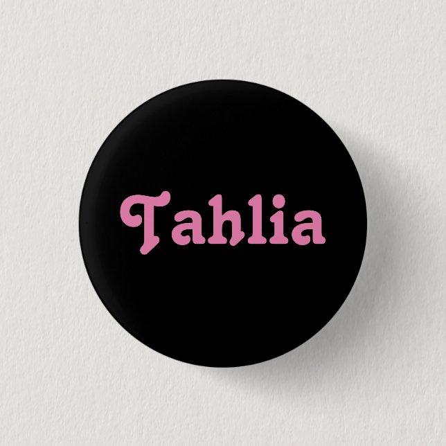Button Tahlia (Front)
