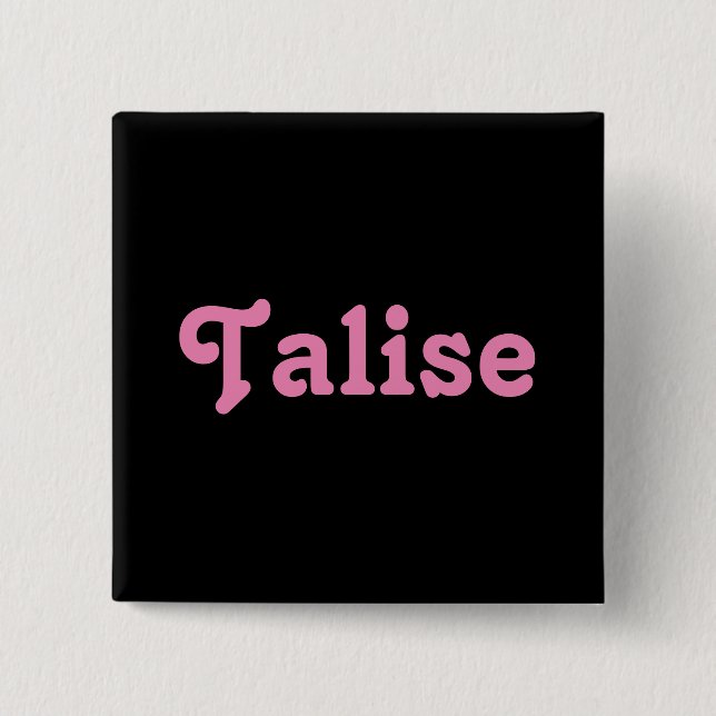 Button Talise (Front)