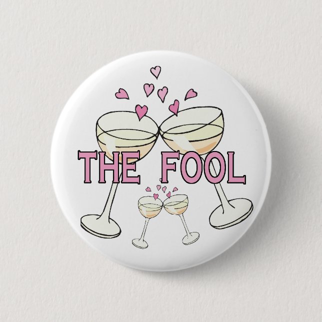 Button: The Fool 2 Inch Round Button (Front)