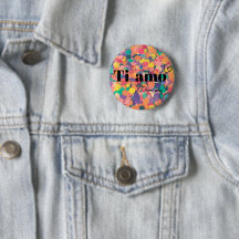 Button Ti Amo with a heart