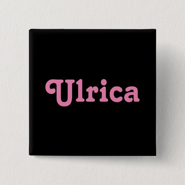 Button Ulrica (Front)