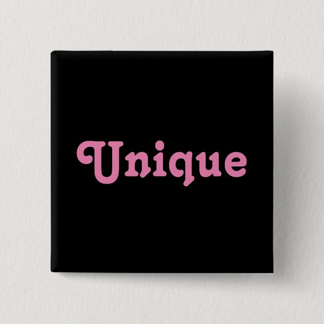Button Unique (Front)