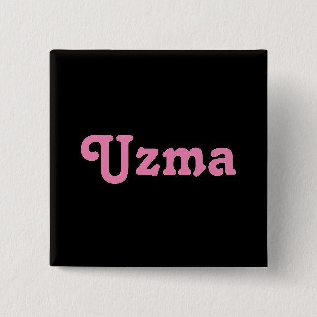 Button Uzma (Front)