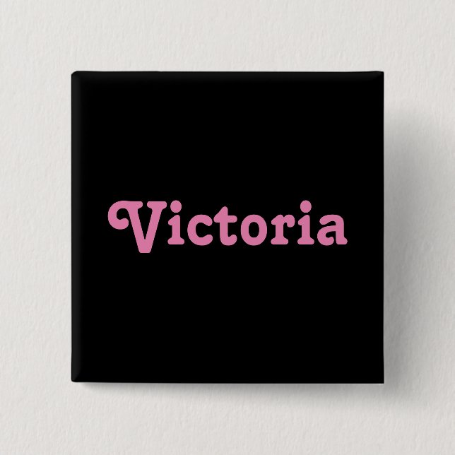 Button Victoria (Front)