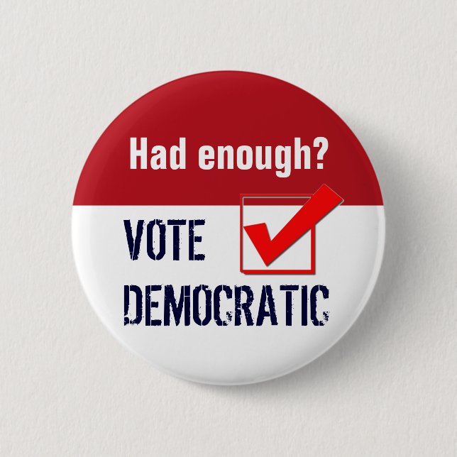 Button - Vote Democratic (Front)