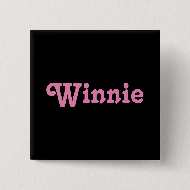 Button Winnie (Front)