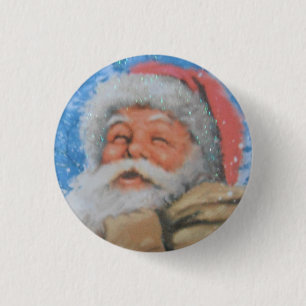 Button With Santa