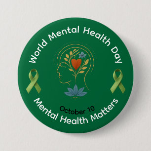 Button - World Mental Health Day