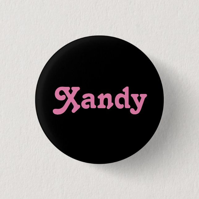 Button Xandy (Front)