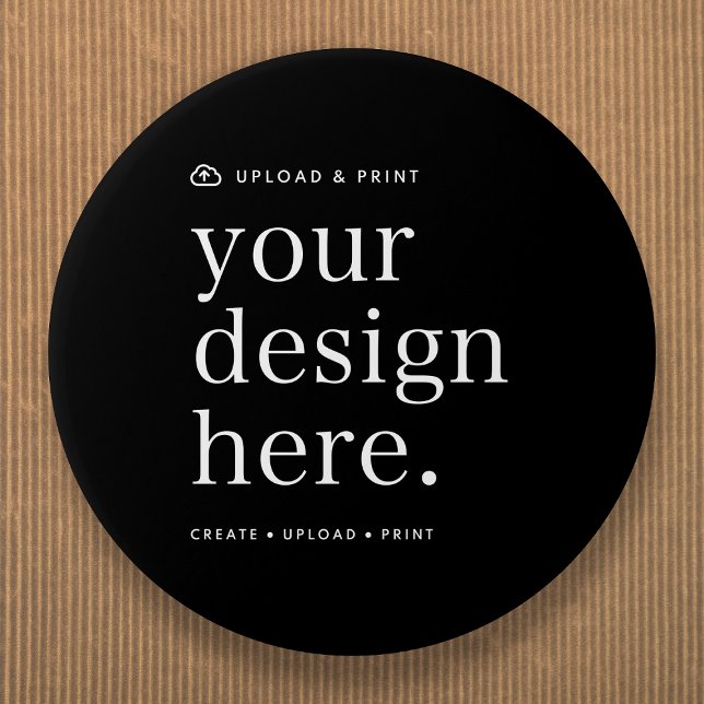 Button Your Design Upload 3" (Creator Uploaded)