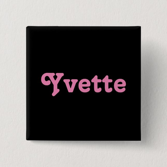 Button Yvette (Front)