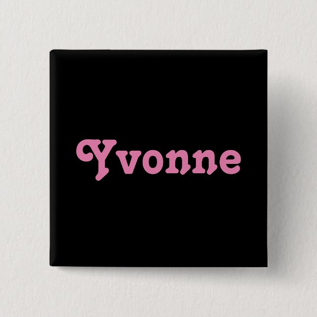 Button Yvonne (Front)