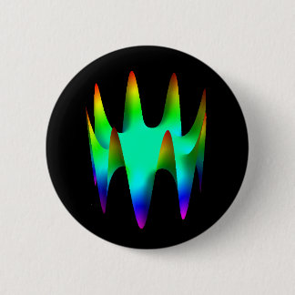 Button: Zernike polynomial Z(8,8) 2 Inch Round Button