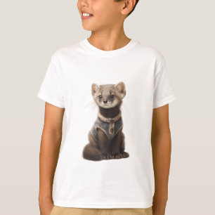 Buttoned Vest Marten Kids T-Shirt