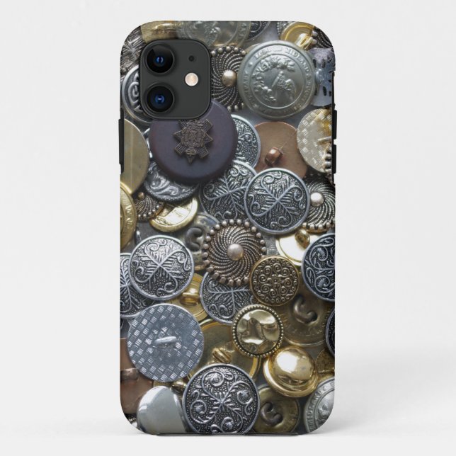 Buttons Case-Mate iPhone Case (Back)