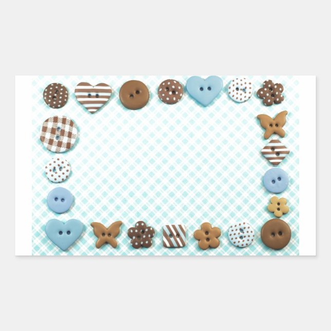 Buttons frame sticker (Front)