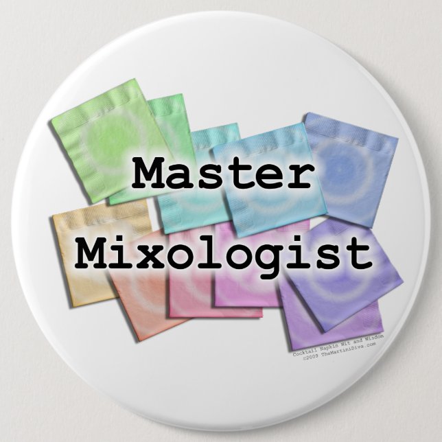 Buttons - MASTER MIXOLOGIST (Front)