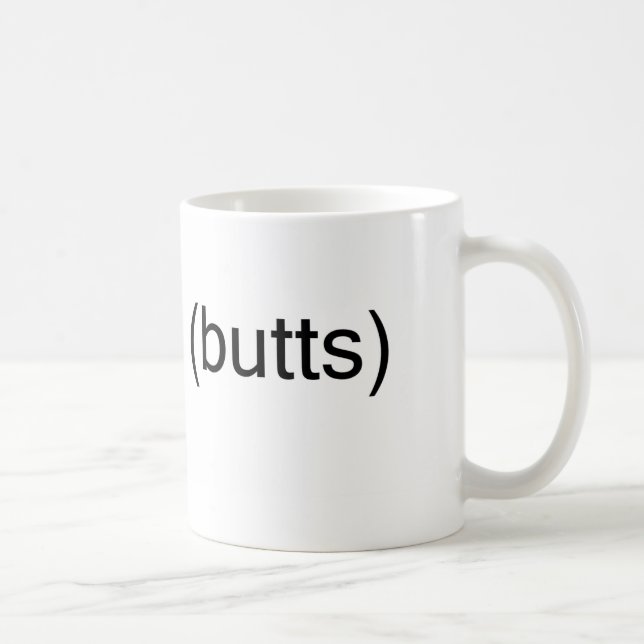 (butts) Mug (Right)