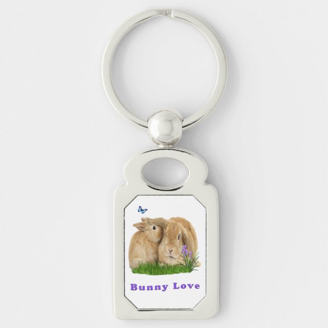 buuny love keychain (Front)