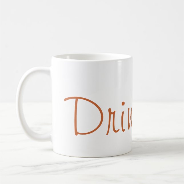 Buvez-Moi Thé Café Chocolat Mug (Gauche)