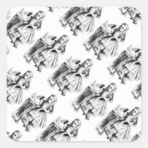 Buvez-moi Vintage Alice dans les Stickers Wonderla